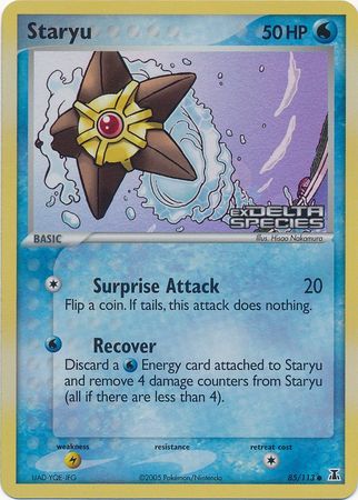 Staryu (85/113) (Stamped) [EX: Delta Species] | Dragon's Lair Comics and Fantasy Houston TX