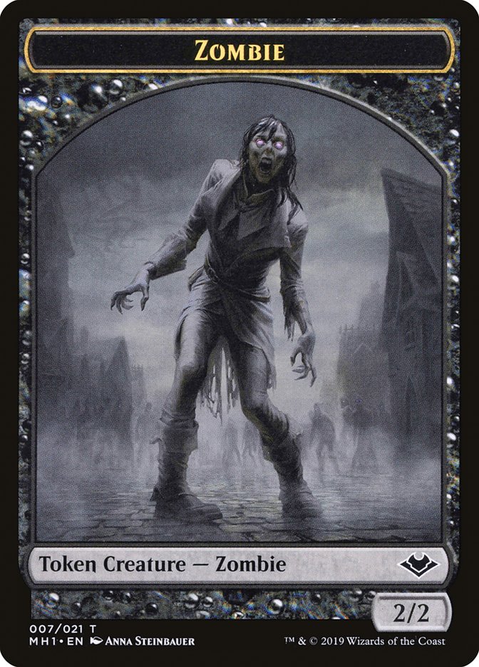 Zombie (007) // Myr (019) Double-Sided Token [Modern Horizons Tokens] | Dragon's Lair Comics and Fantasy Houston TX