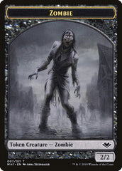 Marit Lage // Zombie Double-Sided Token [Modern Horizons Tokens] | Dragon's Lair Comics and Fantasy Houston TX