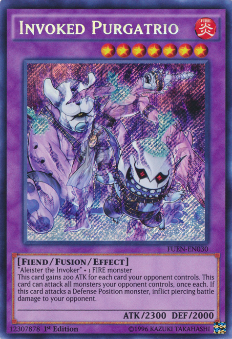 Invoked Purgatrio [FUEN-EN030] Secret Rare | Dragon's Lair Comics and Fantasy Houston TX