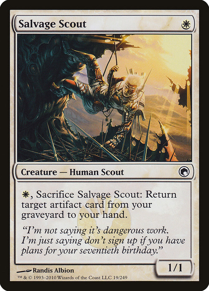 Salvage Scout [Scars of Mirrodin] | Dragon's Lair Comics and Fantasy Houston TX