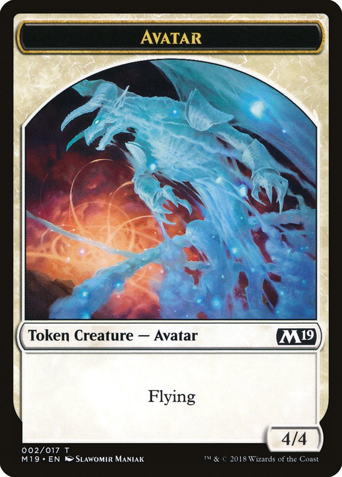 Avatar Token [Core Set 2019 Tokens] | Dragon's Lair Comics and Fantasy Houston TX