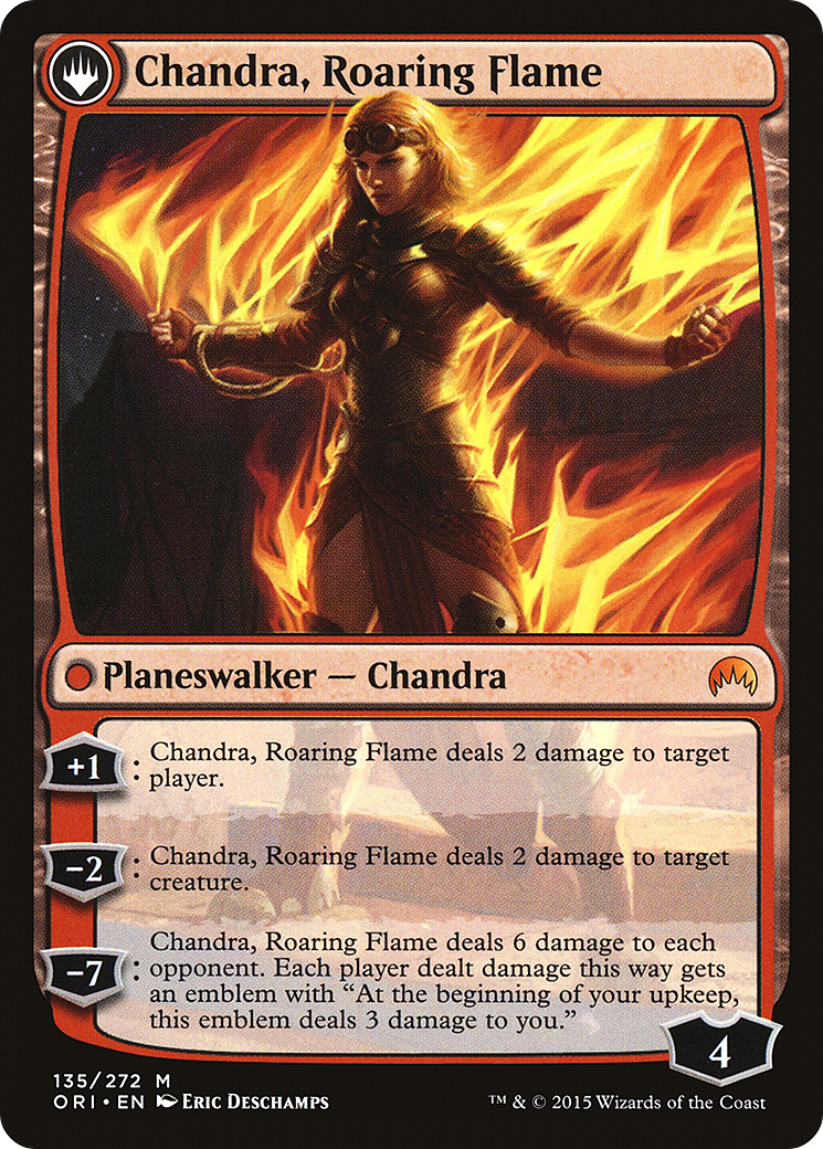 Chandra, Fire of Kaladesh // Chandra, Roaring Flame [Secret Lair: From Cute to Brute] | Dragon's Lair Comics and Fantasy Houston TX