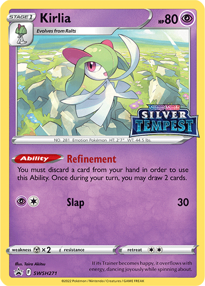 Kirlia (SWSH271) (Prerelease) [Sword & Shield: Black Star Promos] | Dragon's Lair Comics and Fantasy Houston TX