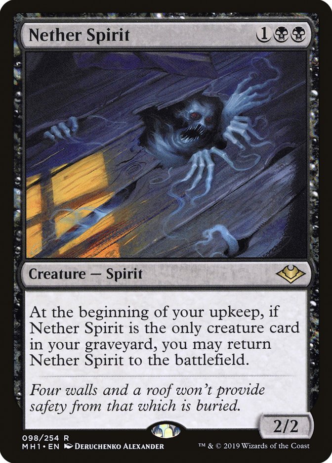 Nether Spirit [Modern Horizons] | Dragon's Lair Comics and Fantasy Houston TX