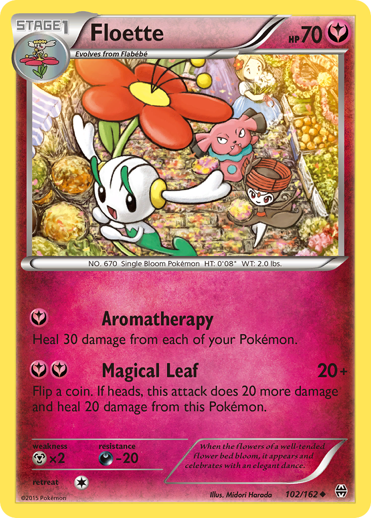 Floette (102/162) [XY: BREAKthrough] | Dragon's Lair Comics and Fantasy Houston TX