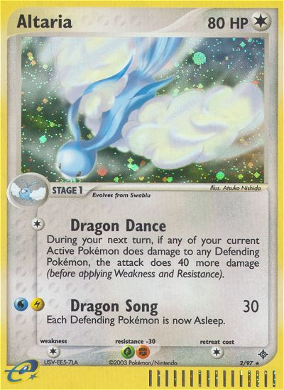 Altaria (2/97) [EX: Dragon] | Dragon's Lair Comics and Fantasy Houston TX