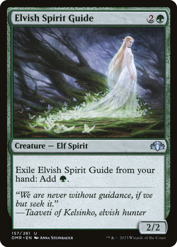 Elvish Spirit Guide [Dominaria Remastered] | Dragon's Lair Comics and Fantasy Houston TX