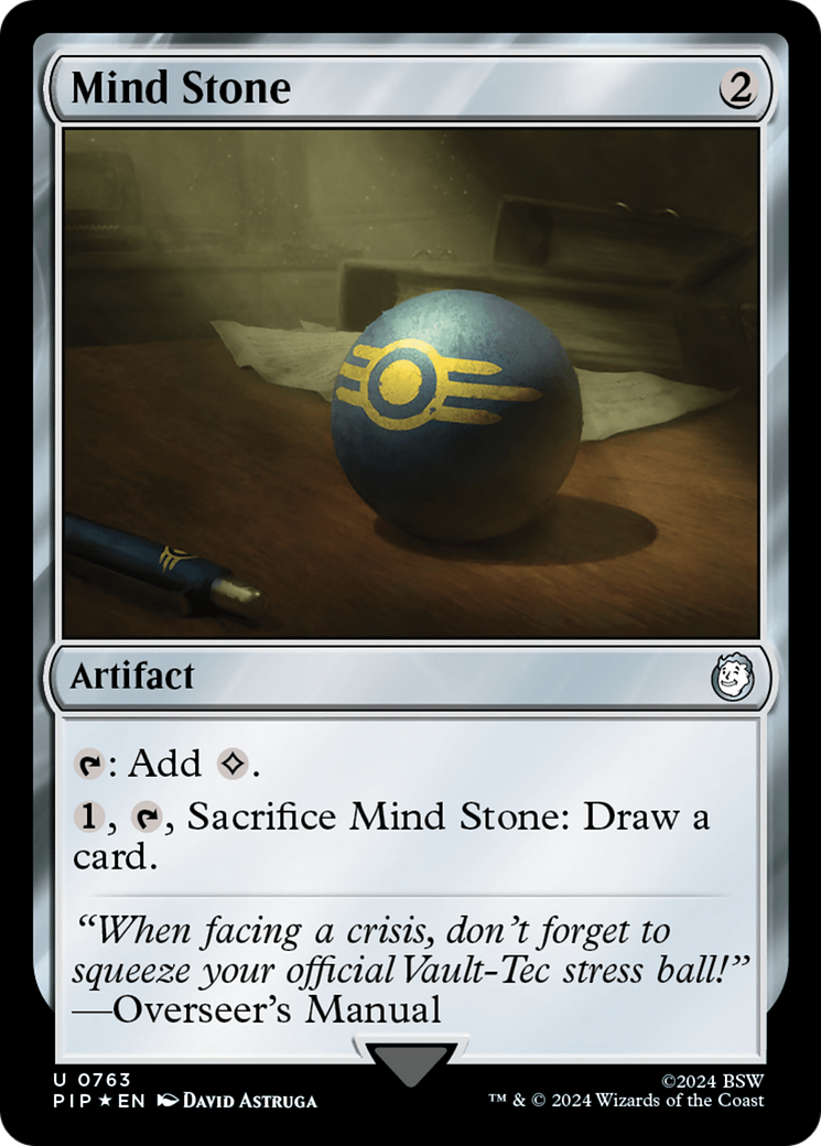 Mind Stone (Surge Foil) [Fallout] | Dragon's Lair Comics and Fantasy Houston TX