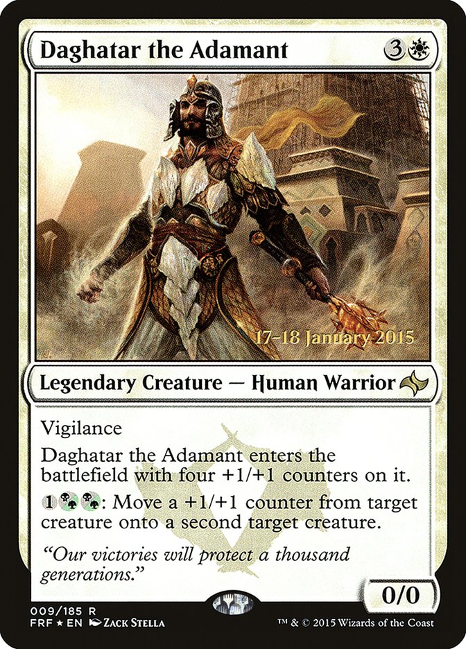 Daghatar the Adamant [Fate Reforged Prerelease Promos] | Dragon's Lair Comics and Fantasy Houston TX