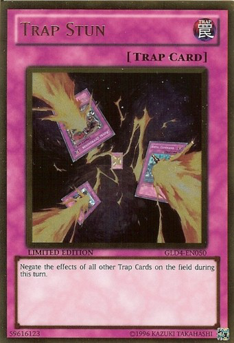 Trap Stun [GLD4-EN050] Gold Rare | Dragon's Lair Comics and Fantasy Houston TX