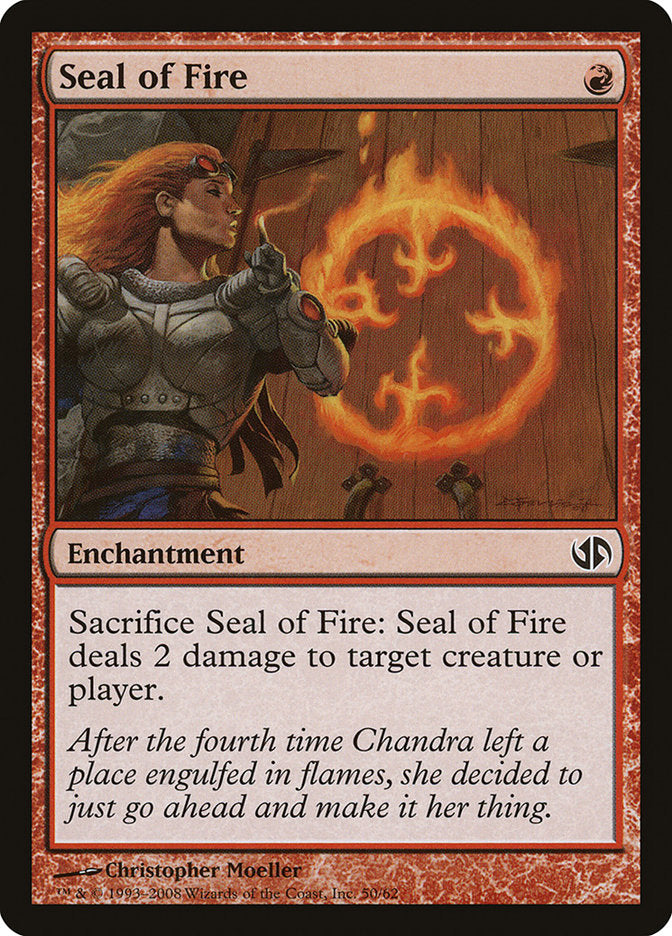 Seal of Fire [Duel Decks: Jace vs. Chandra] | Dragon's Lair Comics and Fantasy Houston TX