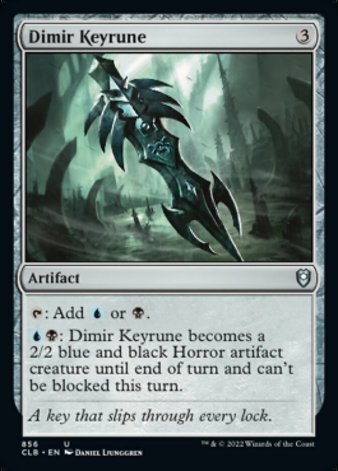 Dimir Keyrune [Commander Legends: Battle for Baldur's Gate] | Dragon's Lair Comics and Fantasy Houston TX