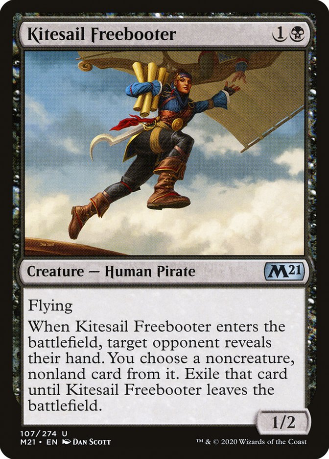 Kitesail Freebooter [Core Set 2021] | Dragon's Lair Comics and Fantasy Houston TX