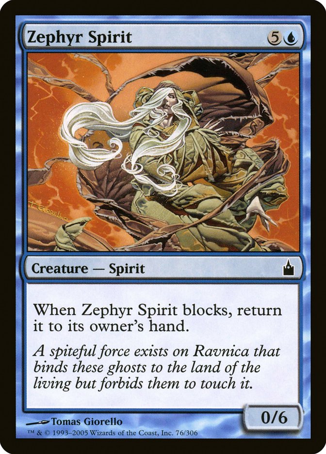 Zephyr Spirit [Ravnica: City of Guilds] | Dragon's Lair Comics and Fantasy Houston TX