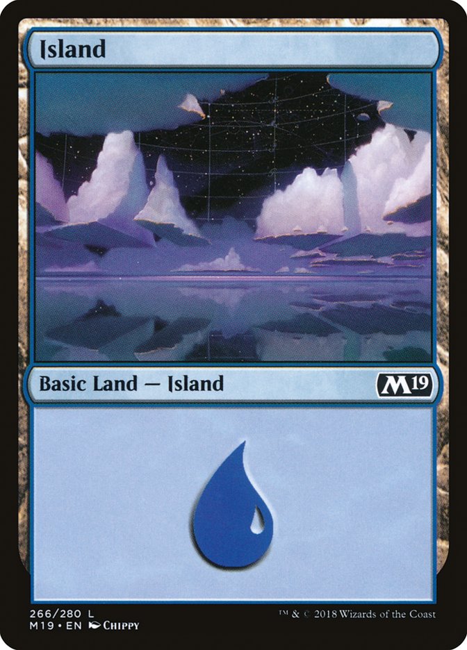 Island (266) [Core Set 2019] | Dragon's Lair Comics and Fantasy Houston TX