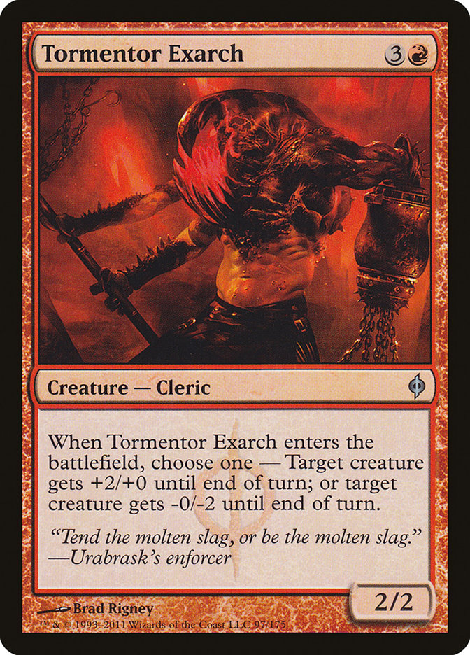 Tormentor Exarch [New Phyrexia] | Dragon's Lair Comics and Fantasy Houston TX