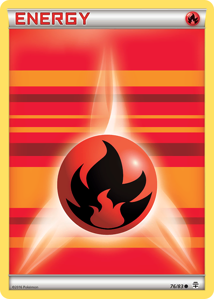 Fire Energy (76/83) [XY: Generations] | Dragon's Lair Comics and Fantasy Houston TX