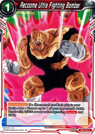 Recoome Ultra Fighting Bomber (TB3-015) [Clash of Fates] | Dragon's Lair Comics and Fantasy Houston TX