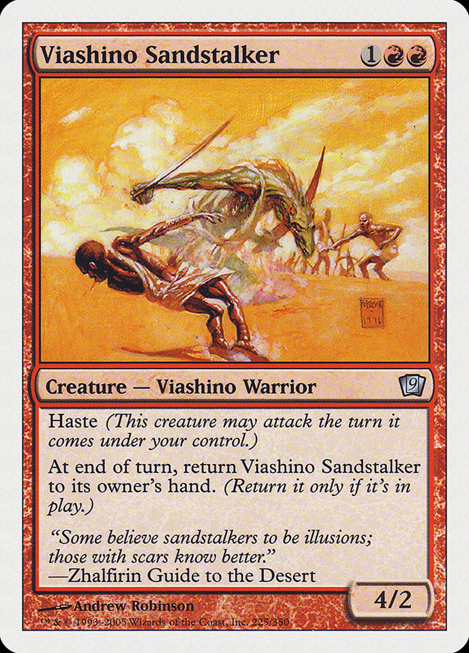 Viashino Sandstalker [Ninth Edition] | Dragon's Lair Comics and Fantasy Houston TX