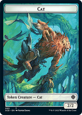 Insect // Cat Double-Sided Token [Starter Commander Decks] | Dragon's Lair Comics and Fantasy Houston TX