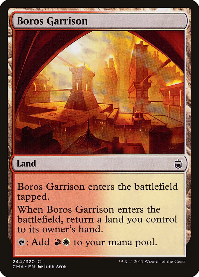 Boros Garrison [Commander Anthology] | Dragon's Lair Comics and Fantasy Houston TX