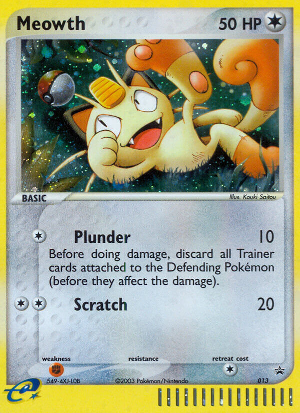 Meowth (013) [Nintendo: Black Star Promos] | Dragon's Lair Comics and Fantasy Houston TX