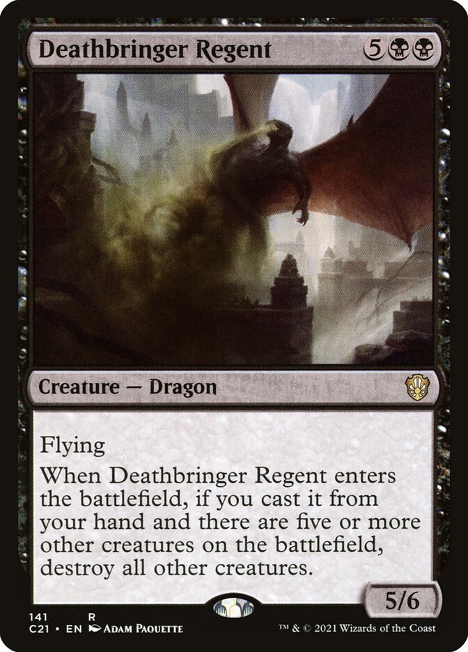 Deathbringer Regent [Commander 2021] | Dragon's Lair Comics and Fantasy Houston TX