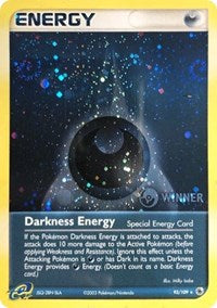 Darkness Energy (93/109) (Special) (Winner) [EX: Ruby & Sapphire] | Dragon's Lair Comics and Fantasy Houston TX