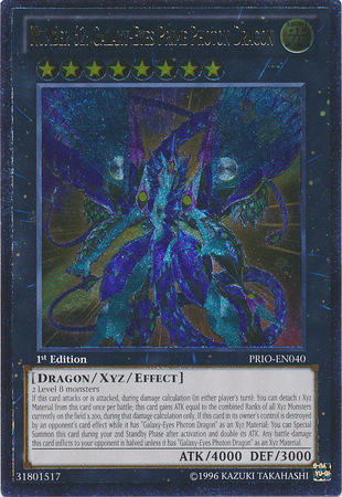 Number 62: Galaxy-Eyes Prime Photon Dragon [PRIO-EN040] Ultimate Rare | Dragon's Lair Comics and Fantasy Houston TX