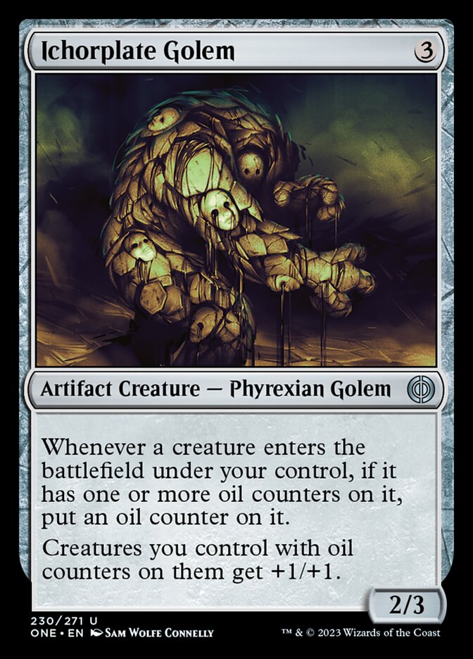 Ichorplate Golem [Phyrexia: All Will Be One] | Dragon's Lair Comics and Fantasy Houston TX