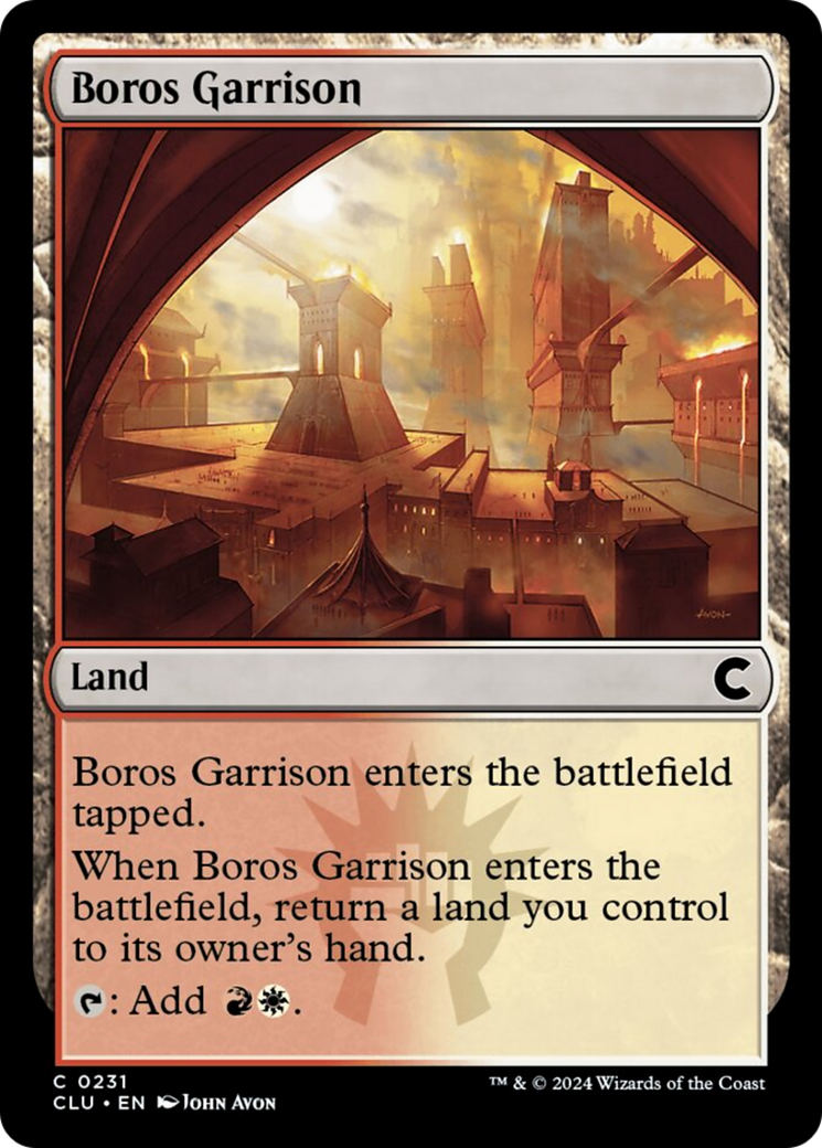 Boros Garrison [Ravnica: Clue Edition] | Dragon's Lair Comics and Fantasy Houston TX