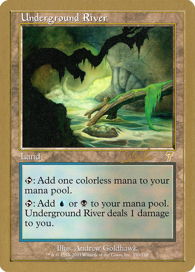 Underground River (Carlos Romao) [World Championship Decks 2002] | Dragon's Lair Comics and Fantasy Houston TX