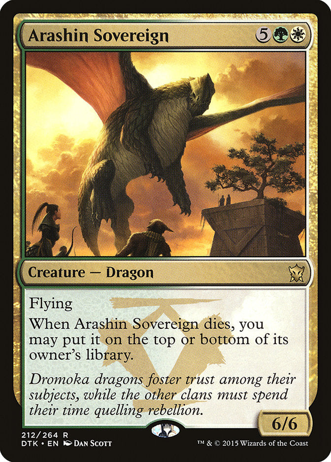 Arashin Sovereign [Dragons of Tarkir] | Dragon's Lair Comics and Fantasy Houston TX