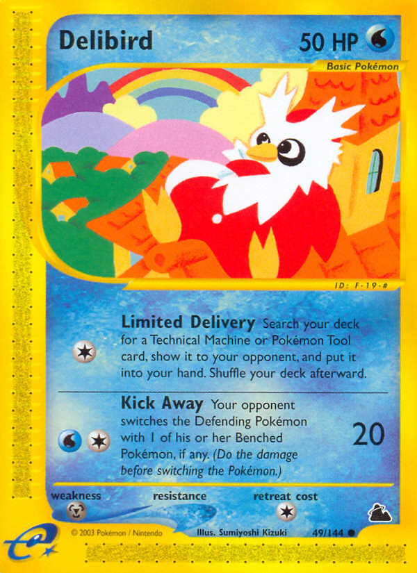 Delibird (49/144) [Skyridge] | Dragon's Lair Comics and Fantasy Houston TX