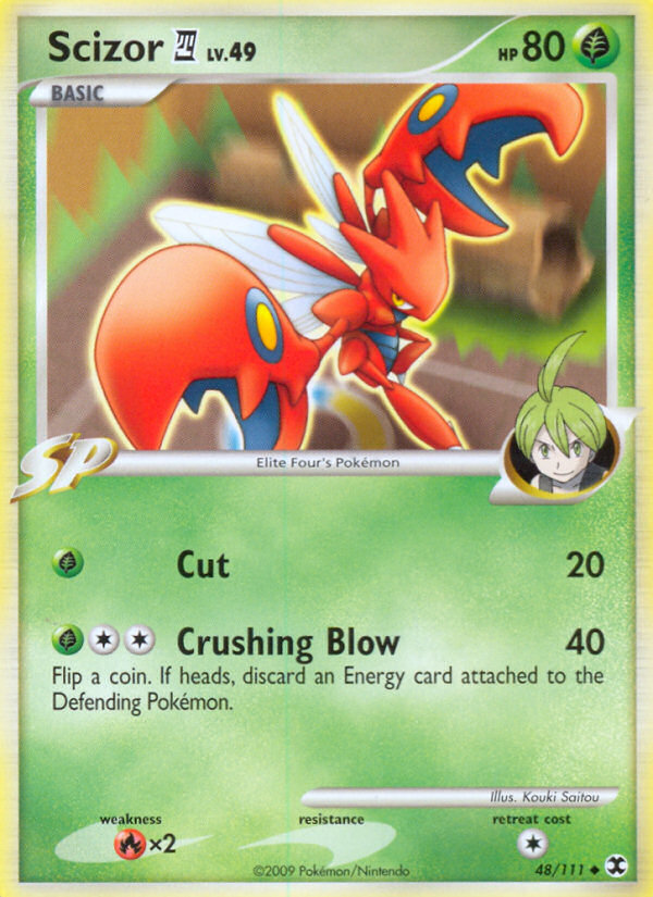 Scizor (48/111) [Platinum: Rising Rivals] | Dragon's Lair Comics and Fantasy Houston TX