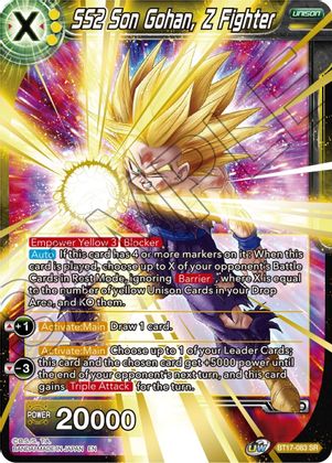 SS2 Son Gohan, Z Fighter (BT17-083) [Ultimate Squad] | Dragon's Lair Comics and Fantasy Houston TX