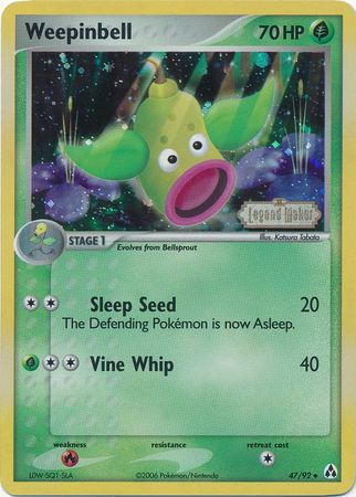 Weepinbell (47/92) (Stamped) [EX: Legend Maker] | Dragon's Lair Comics and Fantasy Houston TX