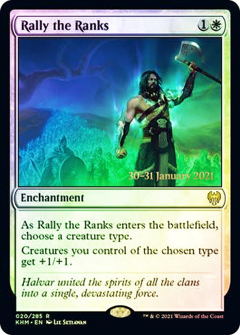 Rally the Ranks [Kaldheim Prerelease Promos] | Dragon's Lair Comics and Fantasy Houston TX