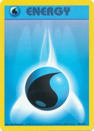 Water Energy (102/102) [Base Set Unlimited] | Dragon's Lair Comics and Fantasy Houston TX