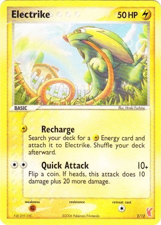 Electrike (2/12) [EX: Trainer Kit 2 - Plusle] | Dragon's Lair Comics and Fantasy Houston TX