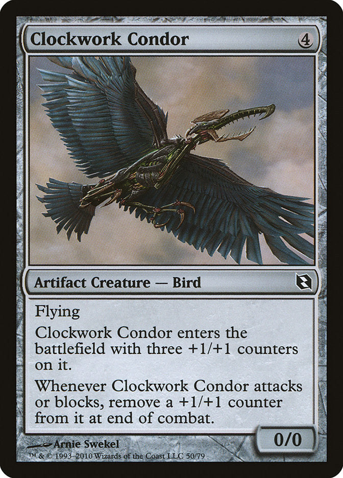 Clockwork Condor [Duel Decks: Elspeth vs. Tezzeret] | Dragon's Lair Comics and Fantasy Houston TX