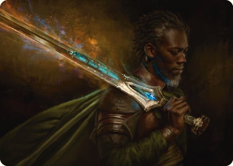 Anduril, Flame of the West Art Card [The Lord of the Rings: Tales of Middle-earth Art Series] | Dragon's Lair Comics and Fantasy Houston TX