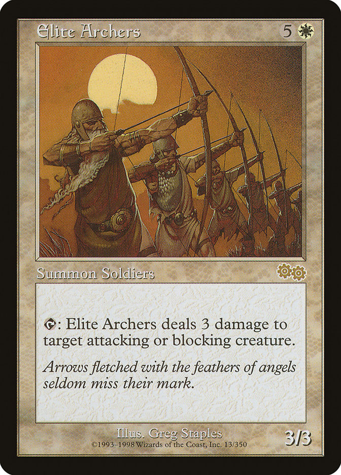 Elite Archers [Urza's Saga] | Dragon's Lair Comics and Fantasy Houston TX