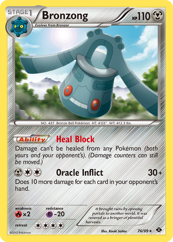 Bronzong (76/99) [Black & White: Next Destinies] | Dragon's Lair Comics and Fantasy Houston TX