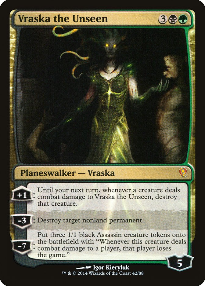 Vraska the Unseen [Duel Decks: Jace vs. Vraska] | Dragon's Lair Comics and Fantasy Houston TX