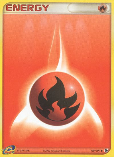 Fire Energy (108/109) [EX: Ruby & Sapphire] | Dragon's Lair Comics and Fantasy Houston TX