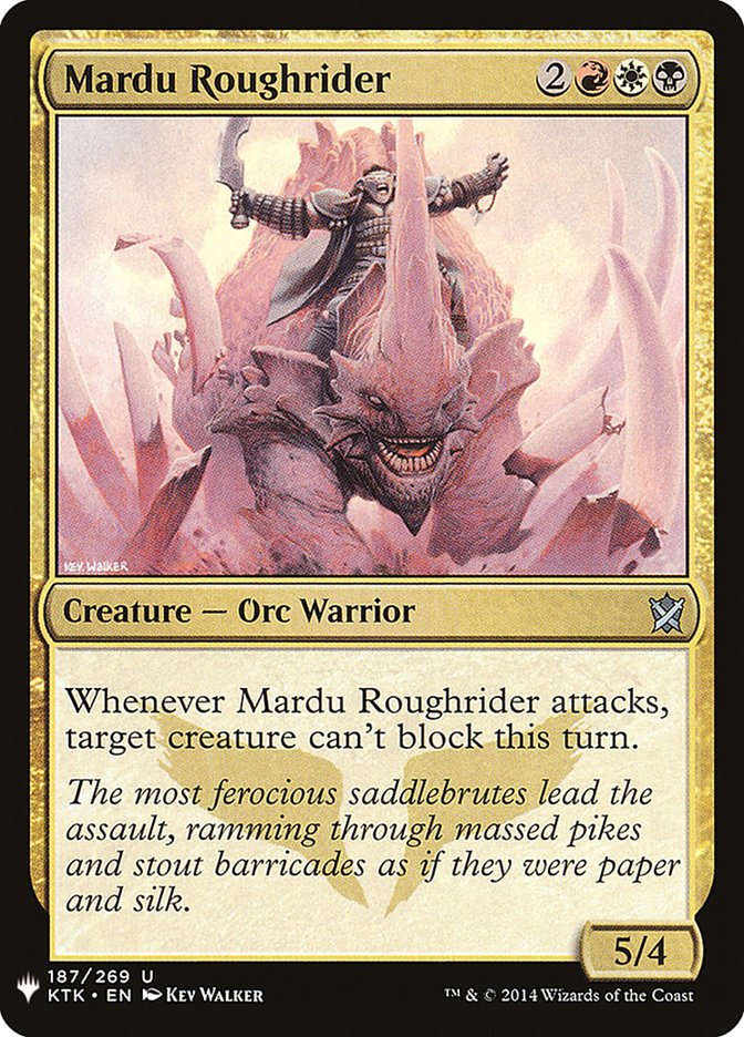 Mardu Roughrider [Mystery Booster] | Dragon's Lair Comics and Fantasy Houston TX