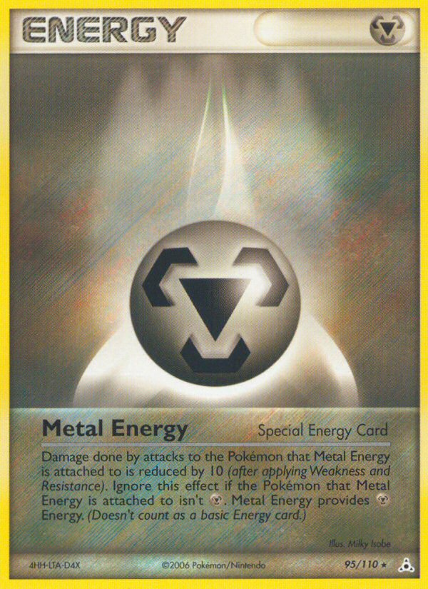 Metal Energy (95/110) [EX: Holon Phantoms] | Dragon's Lair Comics and Fantasy Houston TX