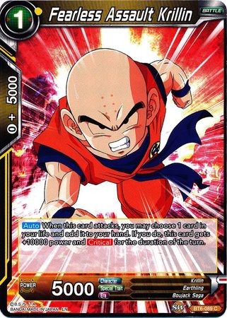 Fearless Assault Krillin (BT6-089) [Destroyer Kings] | Dragon's Lair Comics and Fantasy Houston TX